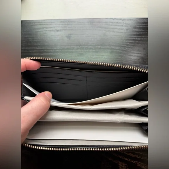 ♠️ NWT! ♠️ kate spade Brynn Saffiano Large Wallet - Picture 7 of 15